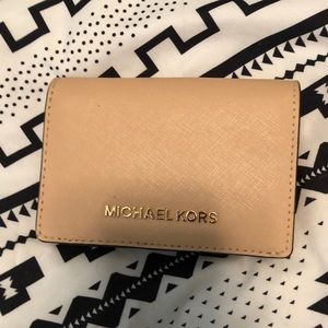 Michael Kors pink wallet